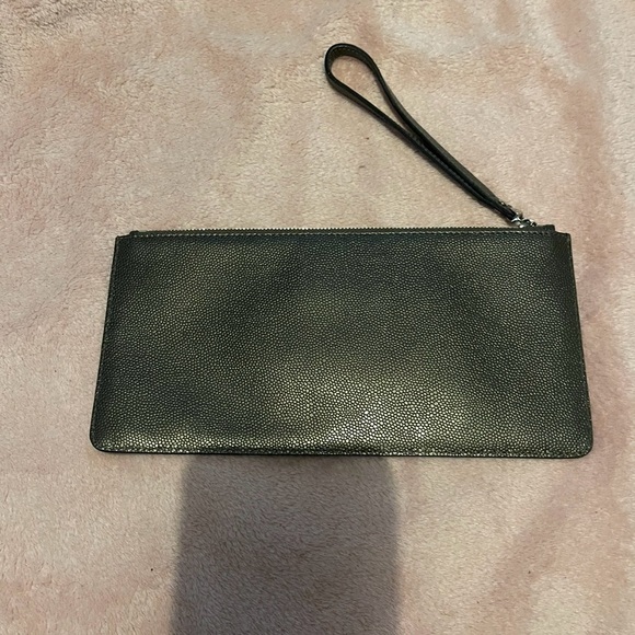 Salvatore Ferragamo Textured clutch